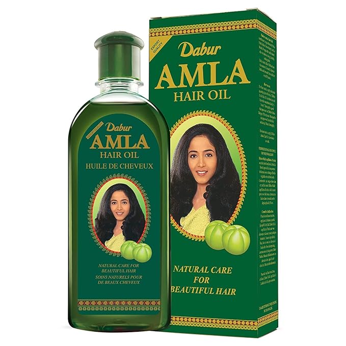 Dabur Amla Hair Oil for Natural Nourishment and Strong, Healthy Hair - 300ml