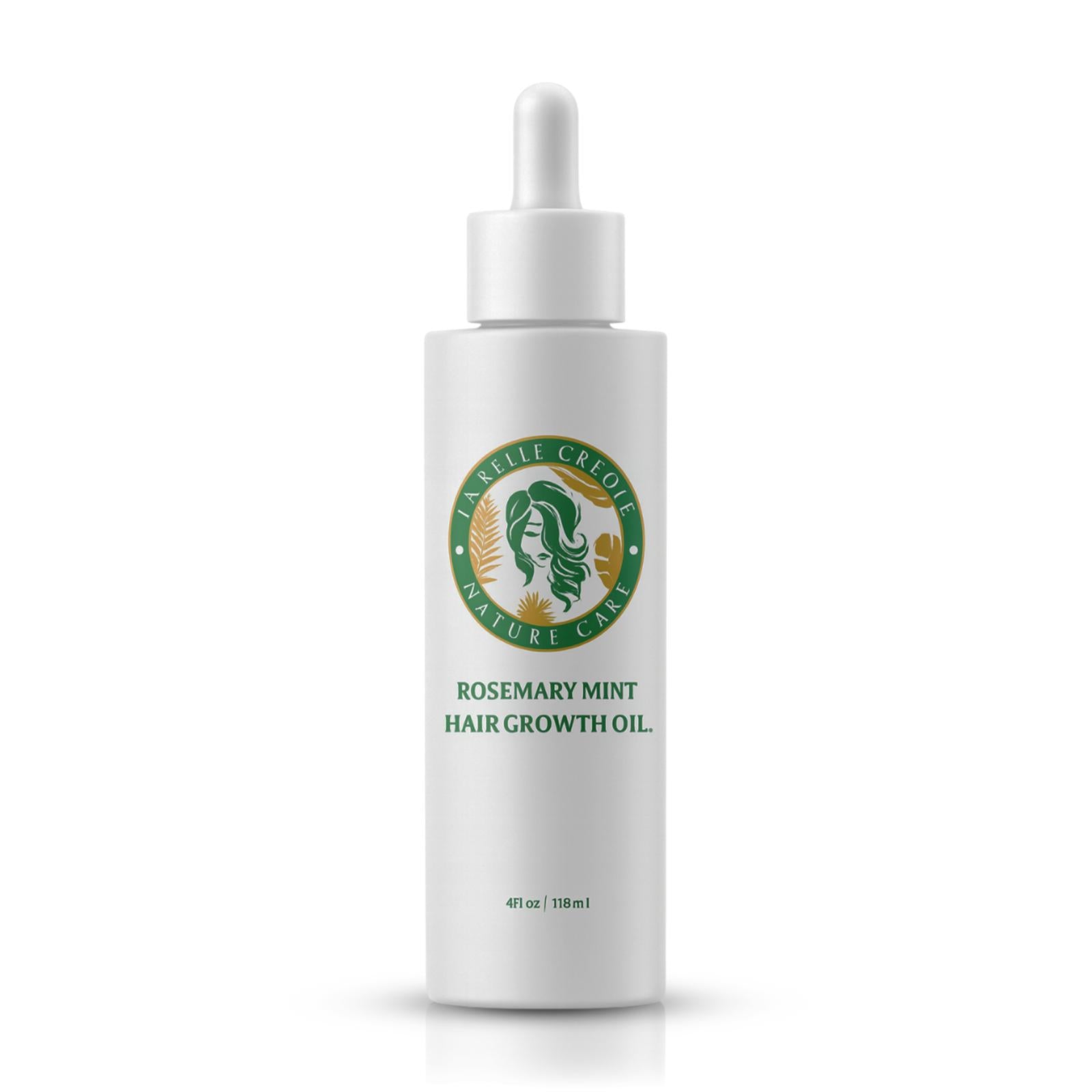 Organic Rosemary Mint Hair Growth Oil – Strengthens Roots, Reduces Breakage & Boosts Hair Growth (118ml) for All Hair Types
